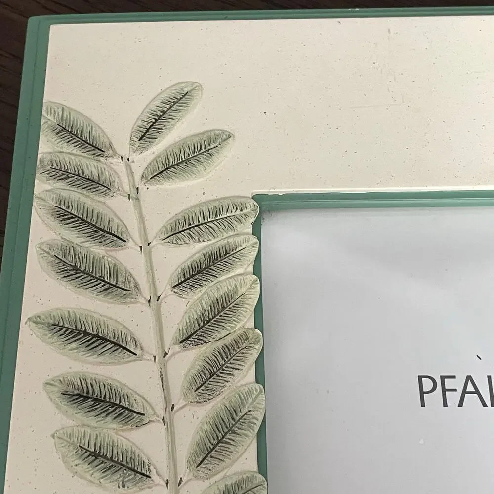 Pfaltzgraff Dragonfly Picture Frame 5x7 Vtg 1999 Burnes of Boston Photo Holder